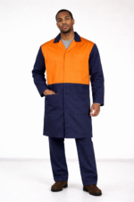 Two-Tone Dust Coat – Bold. Protective. Built for Performance.